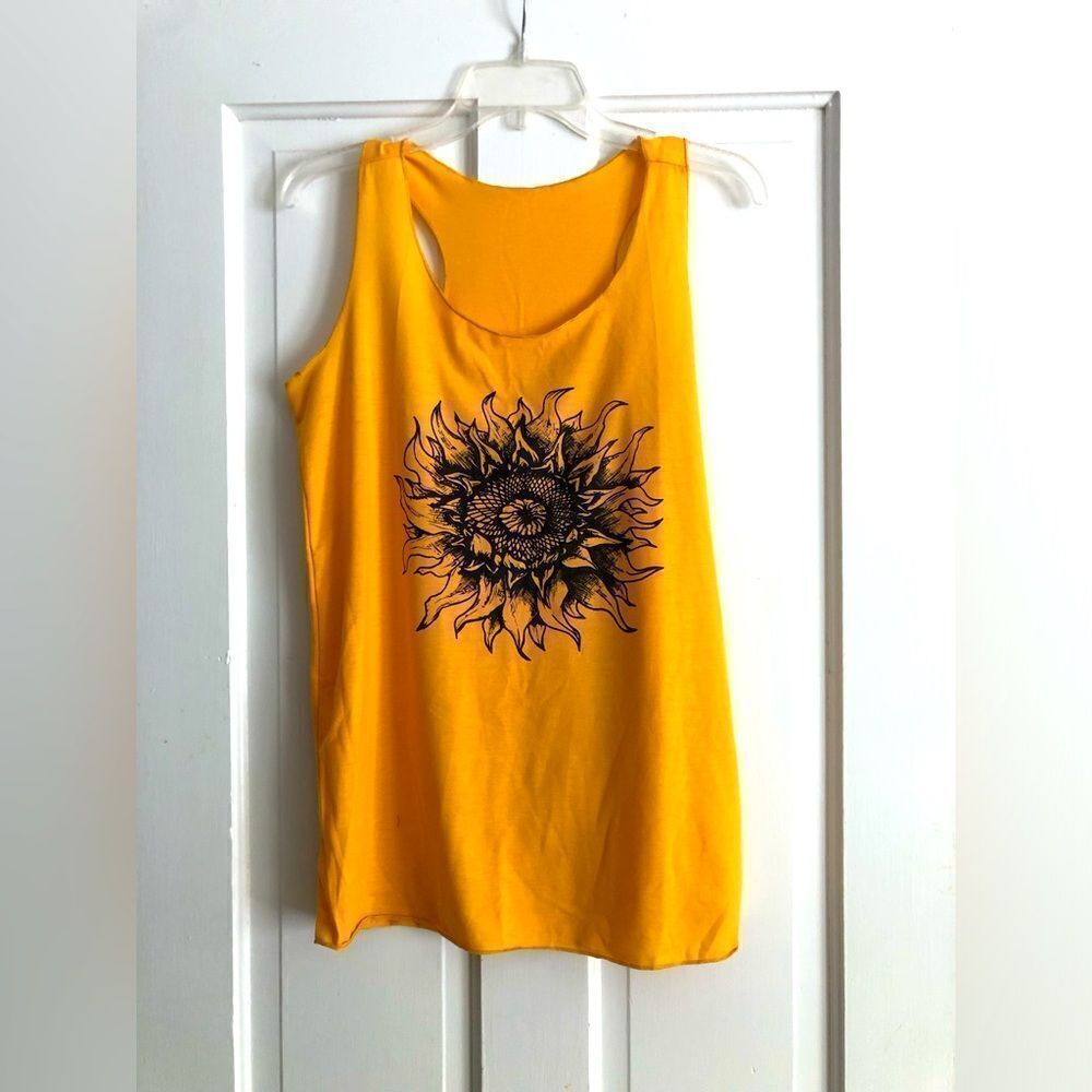 Sunflower Tank Top